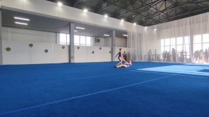 ЖП 1 юношеский разряд, Маркина Алиса - Рудис Анна, ШСА «ОСЬ» , Комбинированное упражнение