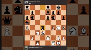 Алехин разгромил топового гроссмейстера за 28 ходов_ Мароци не стал дожидаться жертвы ферзя, сдался