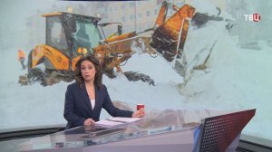 Мощный циклон обрушил на Сахалин тонны снега