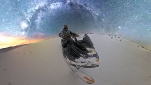 #снегоход brp lynx 900 turbo+insta360_склон#