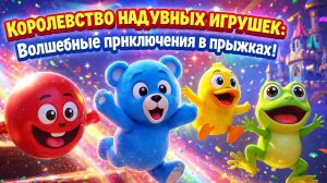 Королевство надувных игрушек: Волшебные приключения в прыжках!