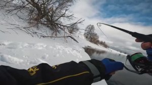 на ЗИМНЮЮ рыбалку со СПИННИНГОМ!рассказываю про пять любимых приманок и еду домой готовить уху!