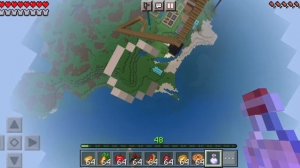 Медлинное подение в minecraft! Музыка сигмабой