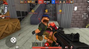 Играю катку в KUBOOM с пулемётом!