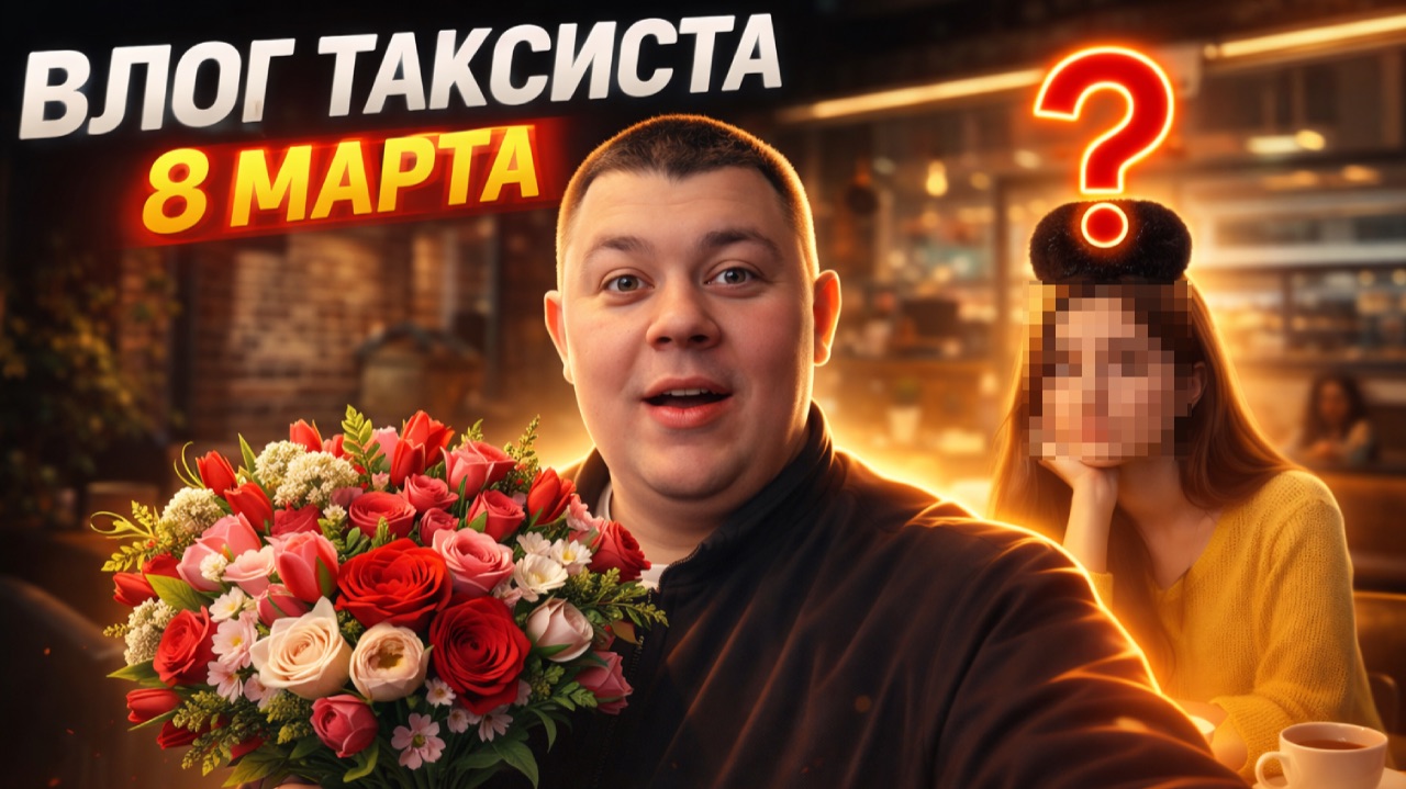 ВЛОГ ТАКСИСТА| СВИДАНИЕ 8 МАРТА #влог