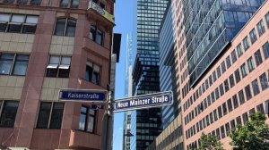 Поездка в город Фарнкфурт-на-Майне. Прогулка