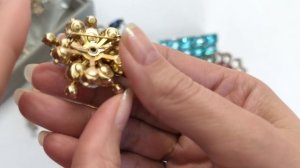 228. Брошь, как у Мерлин Монро ) Распаковка лота с брошами!