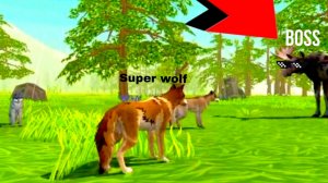 ПЕРВЫЙ ПОХОД К "БОССУ" • КАКОЙ ОН СИЛЬНЫЙ 😮 | Супер волк Wild Craft