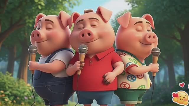 ✅Мультфильм Детский «Три поросёнка» 🐷🐷🐷🏠