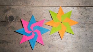 Как сделать звездочки оригами