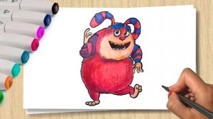 Как нарисовать домового Тикфинника из мультфильма _Финник_