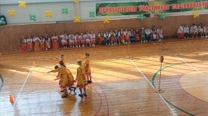 Фрагменты с праздничной эстафеты