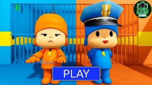 Заключенный покойо против полицейского в побеге из тюрьмы! #obby #roblox Пошаговое руководство