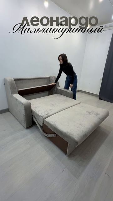 МАЛОГАБАРИТНЫЙ ДИВАН “ЛЕОНАРДО". ВИДЕООБЗОР