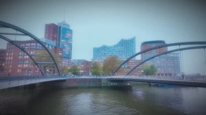 ГАМБУРГ🇩🇪 - Самый удобный для жизни город Германии, пешая экскурсия в формате 4K