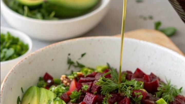 Винегрет по-новому с фасолью 🌿