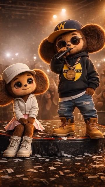 Концерт Чебурашки для любимки