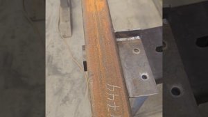 Повело метал после сварки , показываю как выравнивать газом . Без домкрата