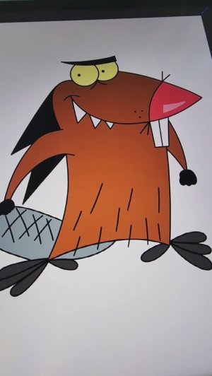 Из какого мультфильма этот бобёр?