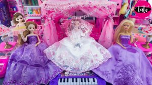 Играем в игрушки из мультика принцесса кукла Барби. Мультфильм для детей. ASMR АСМР