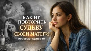 КАК НЕ ПОВТОРИТЬ СУДЬБУ СВОЕЙ МАТЕРИ. РОДОВЫЕ СЦЕНАРИИ