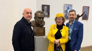 Церемония открытия выставки скульптур Владимира Курочкина в МАРХИ