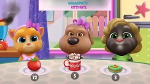 ЗОМБИ в БАССЕЙНЕ МОЙ ГОВОРЯЩИЙ кот ТОМ и друзья Страшный сон котика Том