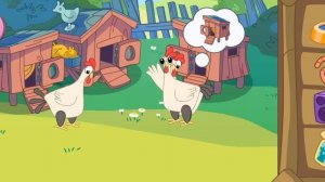 Простоквашино. Ферма. Курица.