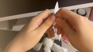 распаковка подарка от сакуры!!^^