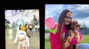 Каролина Ксюша и Аня дабл бабл