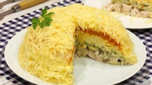 САЛАТ "ФИЛИНОЕ КУРЕ" )))