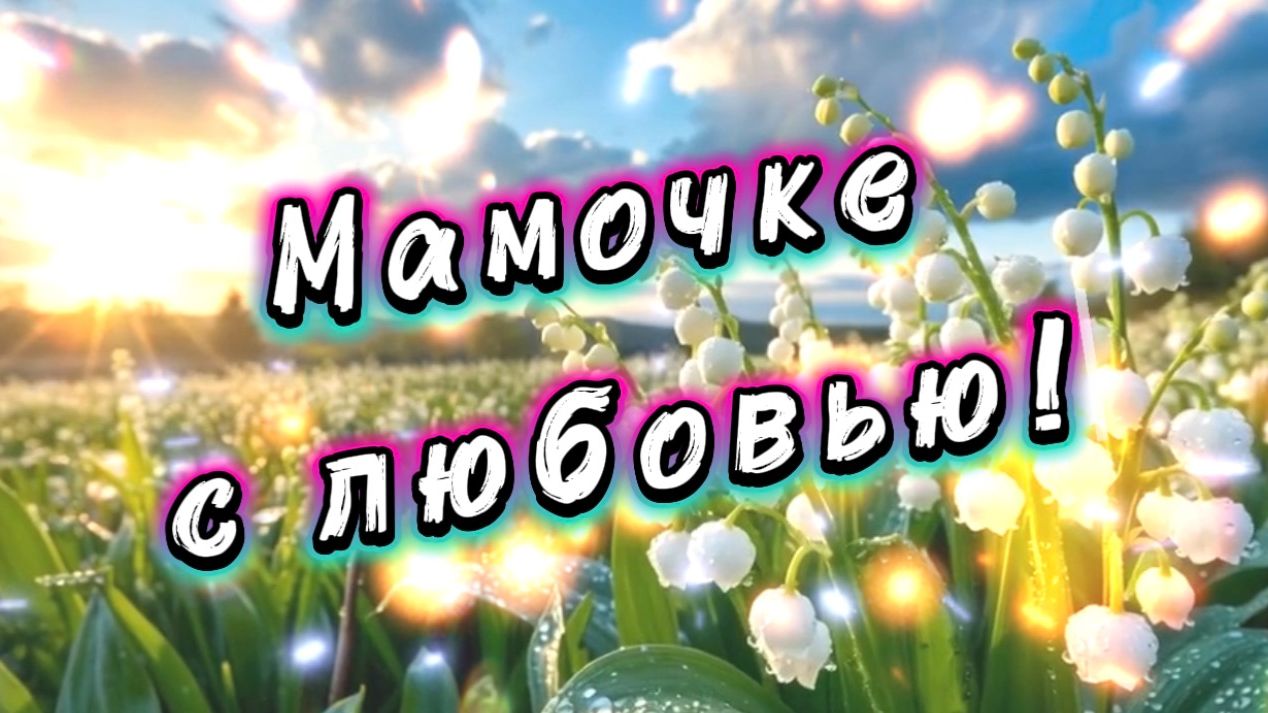 Ландыши для мамы! Красивая песня для любимой мамы