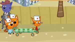 Три кота. Три кота играют. Три кота доктор