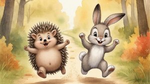📚Сказка "Ёж и заяц" 🦔🐇