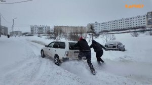 Город без дорог: Магадан парализован из‑за снежного коллапса