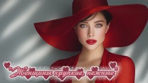 "Женщины хрупкие нежные" (Поздравление с 8 Марта!)