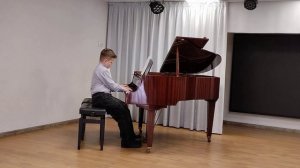 Трунов Илья, Немцева Т.В., II группа, ДШИ № 76, пгт. Бачатский, Андре А. Марш