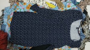 42078 Модные платья весна-лето, 1пак, DRS EX, секонд (extra) оптом