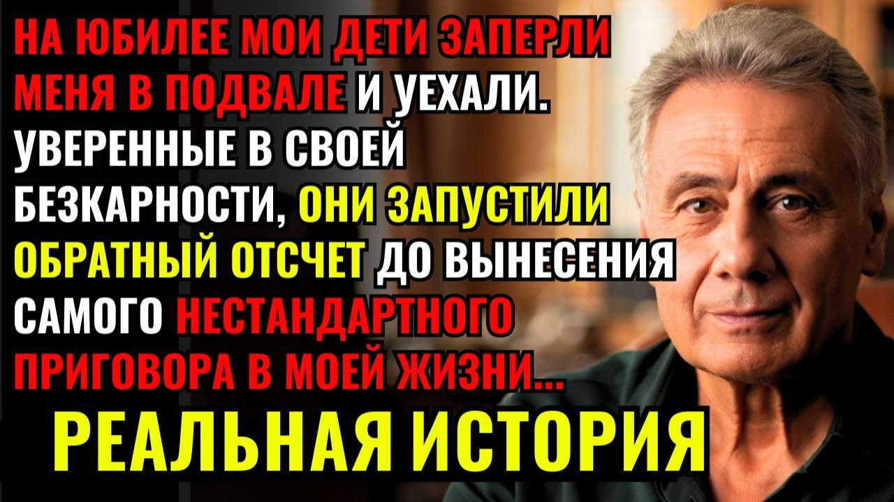 ИСПОВЕДЬ СУДЬИ! Собственные дети ЗАПЕРЛИ МЕНЯ в подвале и бросили. Самый НЕСТАНДАРТНЫЙ ПРИГОВОР...