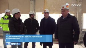 В отделении гимназии им. К. Ушинского продолжается капитальный ремонт по федеральной программе