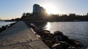 Анапа! Пляж Высокий берег 10.03.26 г (4К)