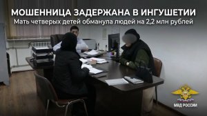 Многодетную мать задержали за серию мошенничеств в Ингушетии