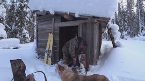 ЗДРАВСТВУЙ ИЗБУШКА. ТАКОЙ СНЕГ НИ НА БУРАНЕ НИ НА ЛЫЖАХ, ЕЛЕ ДОШЁЛ. 3 серия