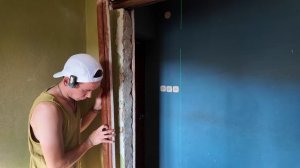 Ремонт в гостиной продолжается- откосы, трещины и бетон _ (Дом в Португалии). Выпуск 17