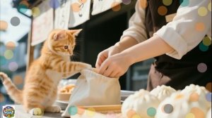 Рыжик вернулся домой с пустыми руками, но получил особенный подарок от полосатой кошечки 🥔💝