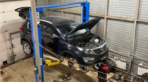 Спортейдж с Кубани у нас на капиталке. 2010 год и пробег 200 т.км G4KD