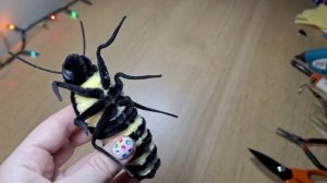 Бражник — пошаговый мастер‑класс по созданию реалистичной модели из синельной проволоки