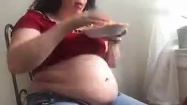 толстая девушка