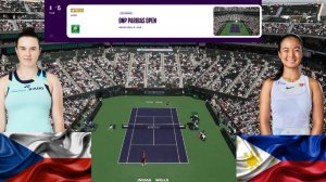 (14) 🇨🇿Линда Носкова - (31) 🇵🇭Александра Эала