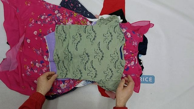 Микс детский лето 0-12 лет секонд оптом 19 пак